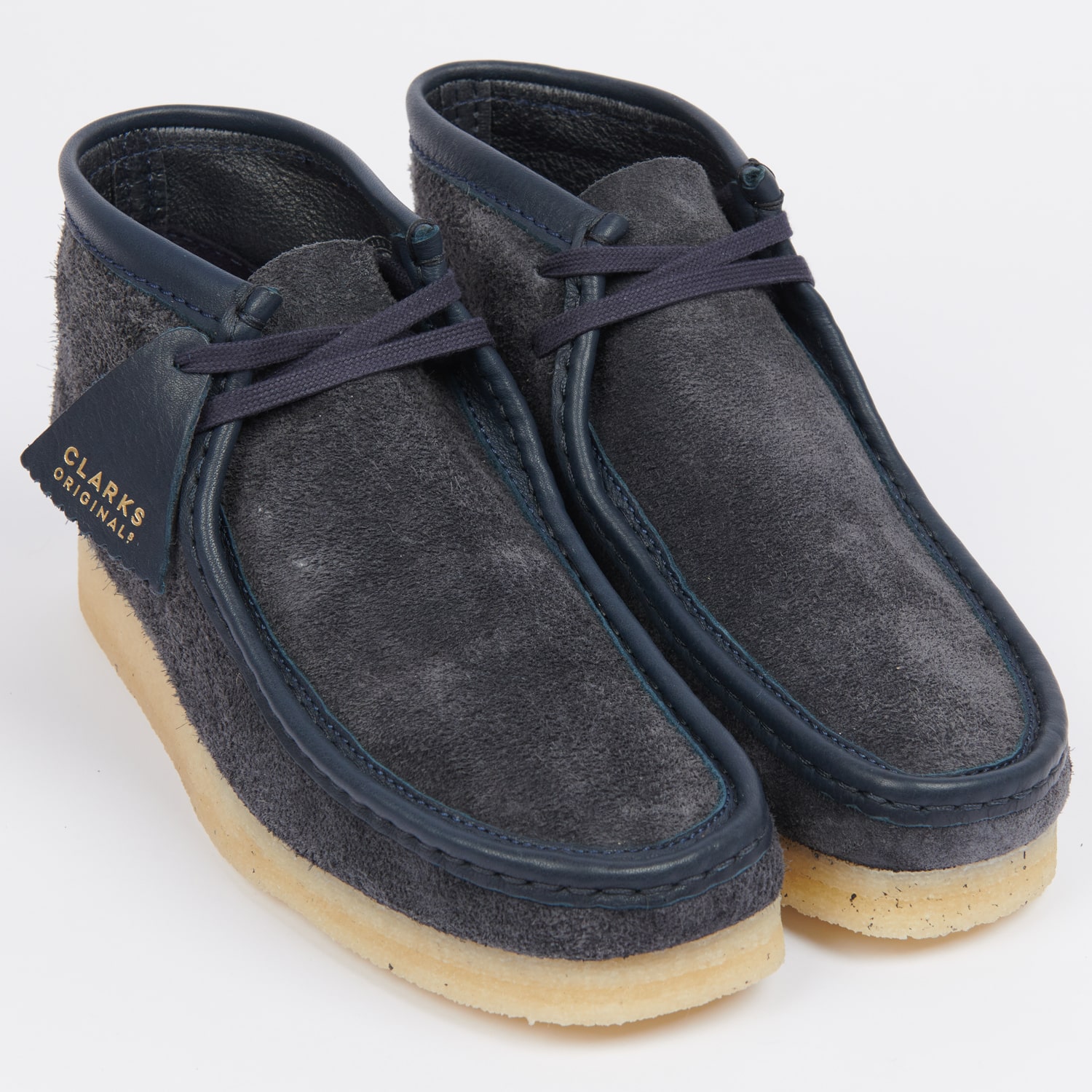 Ботинки Clarks Originals Wallabee Boot 26155048 (цвет: синий