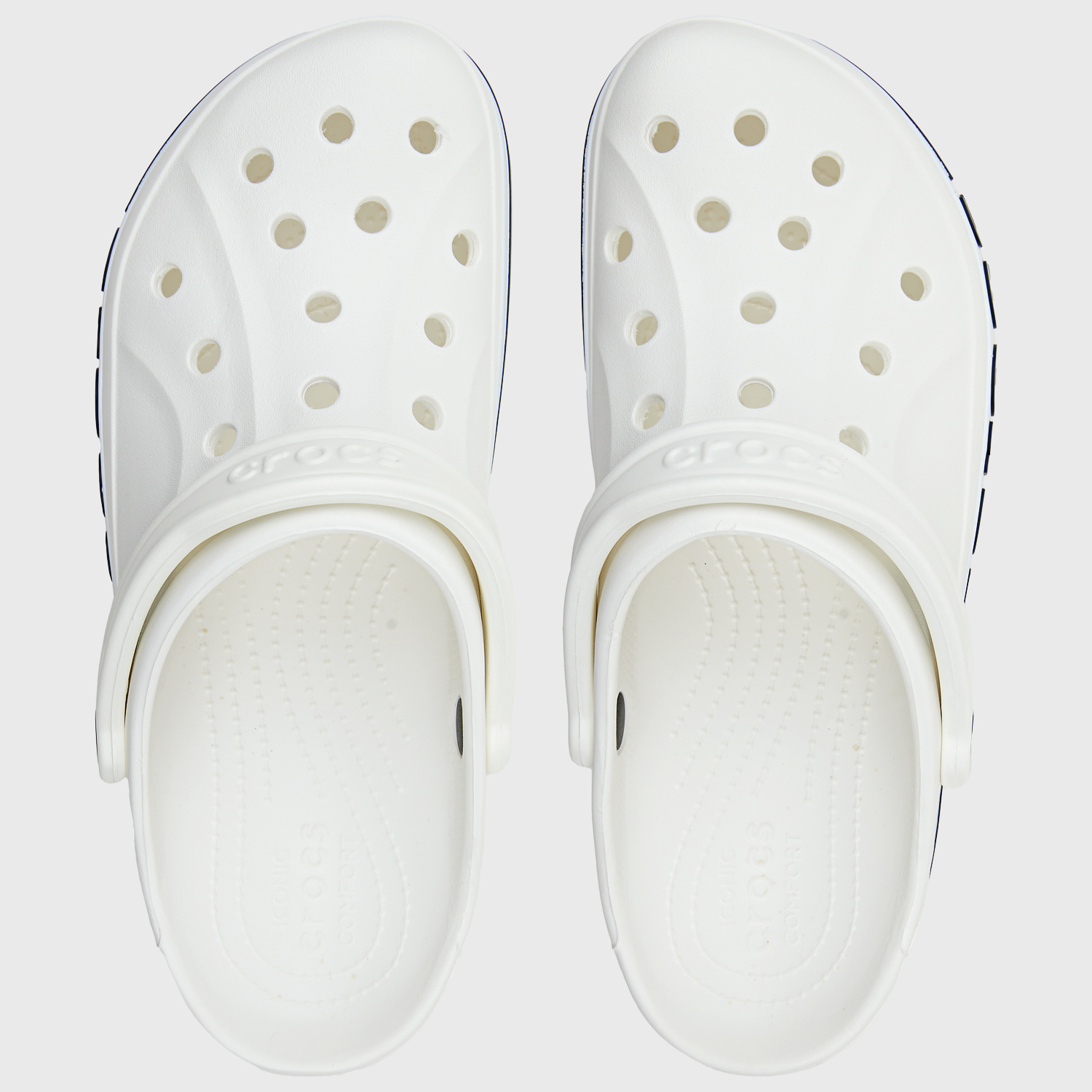 Сабо Crocs Bayaband Clog 205089-126 (цвет: белый / white/navy