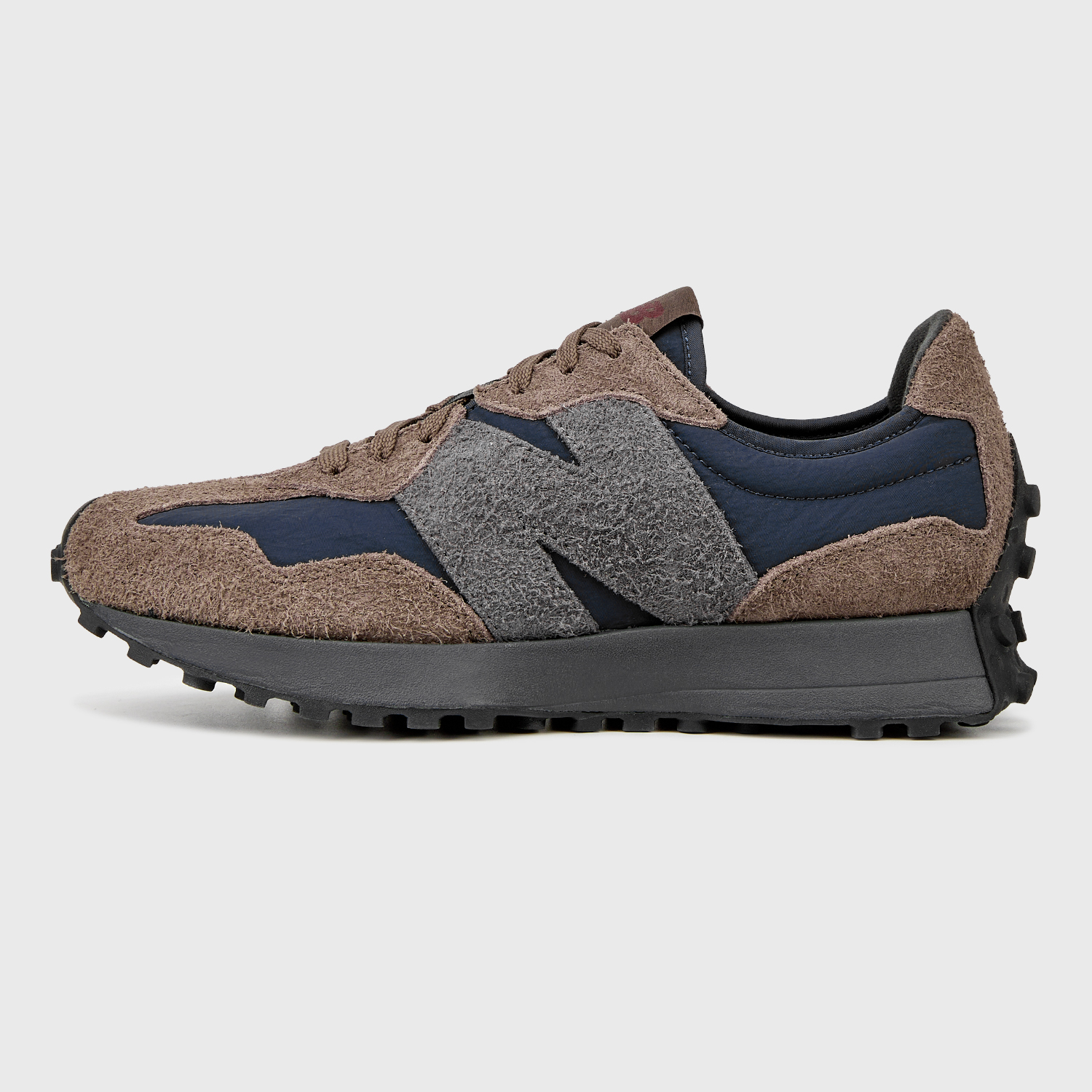 Кроссовки New Balance 327 MS327WI/D (цвет: синий / brown marron