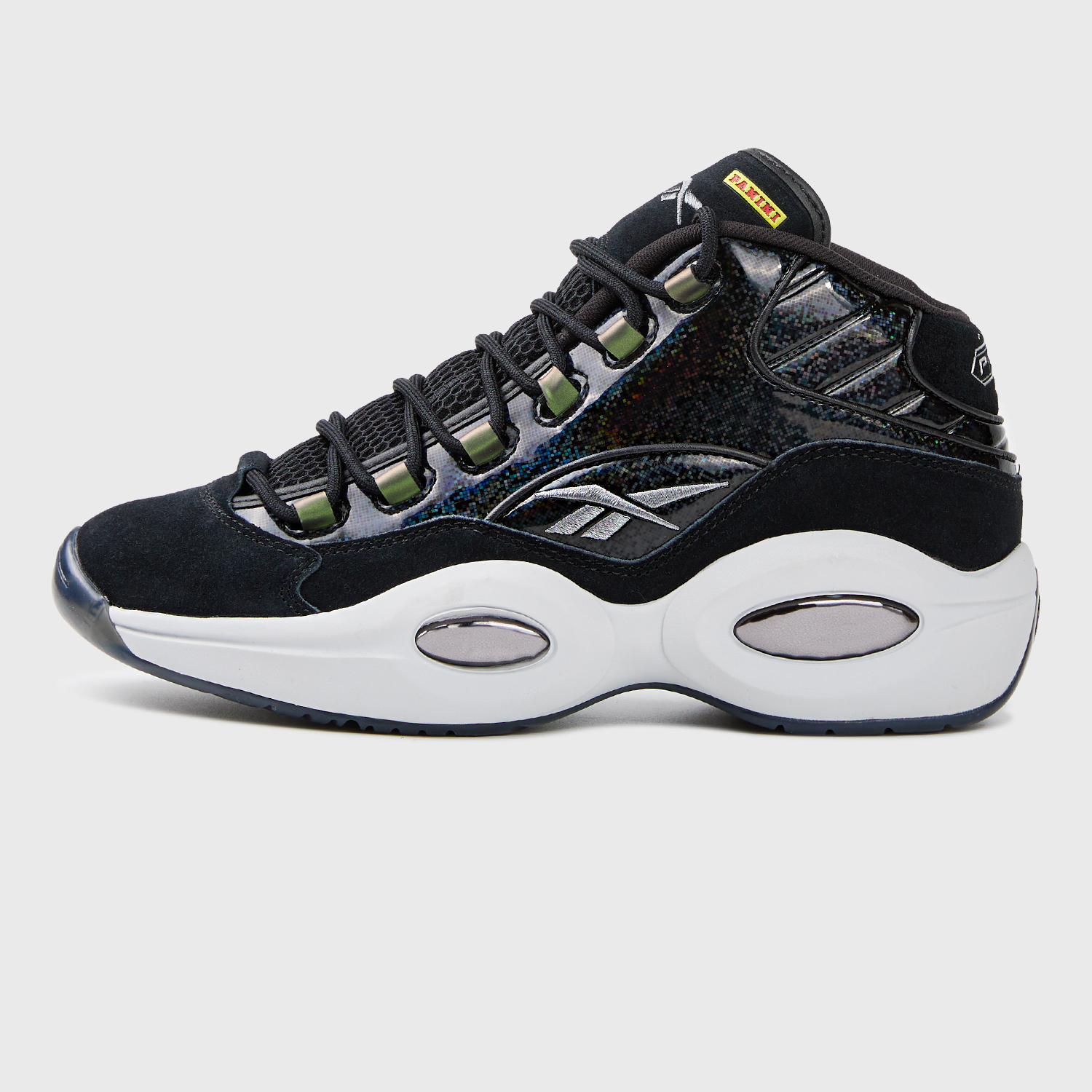 Кроссовки Reebok Question Mid x Panini HQ4135 (цвет: черный
