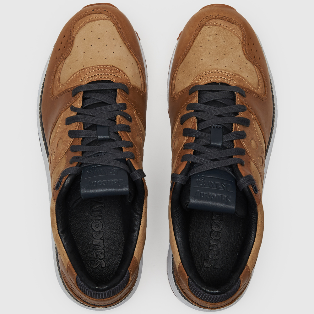 Кроссовки Saucony Azura Leather Brown S70464-1 (цвет: коричневый