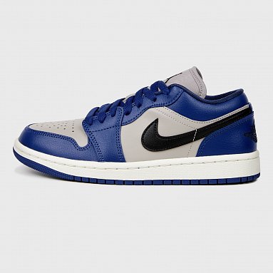 Кроссовки Air Jordan 1 Low голубой, артикул DC0774-402