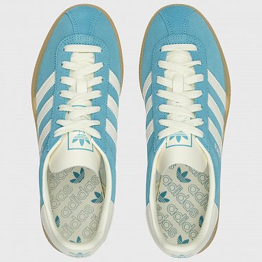 Кроссовки adidas Originals Munchen W, цвет голубой, артикул JS3991