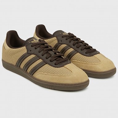 Кроссовки adidas Originals Samba Og, цвет коричневый, артикул JR0884