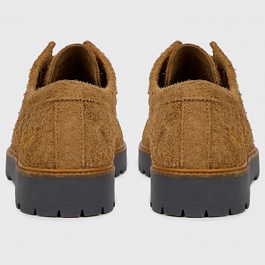 Лоферы Fred Perry Low Kenney Hairy Suede, цвет коричневый, артикул B7308-644