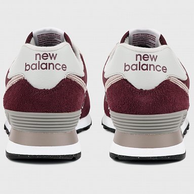 Кроссовки New Balance 574, цвет бордовый, артикул ML574EVM/D