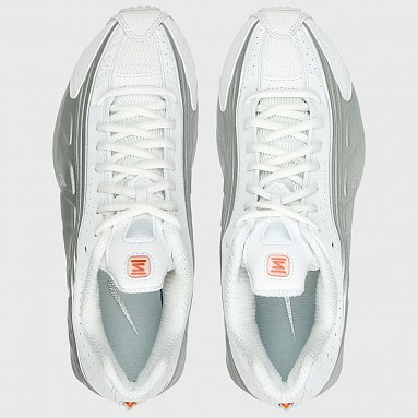 Кроссовки Nike Shox R4 W, цвет серый, артикул AR3565-101
