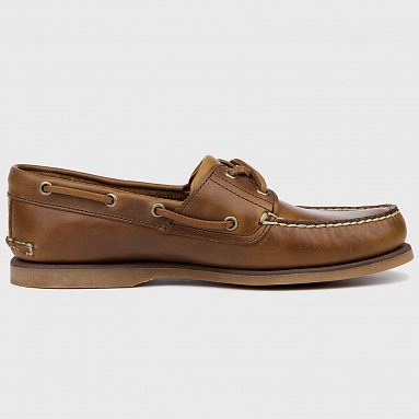 Мокасины Timberland 2 Eye Classic Boat, цвет коричневый, артикул TB0A232XF741