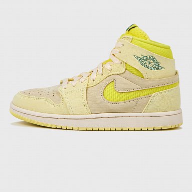 Кроссовки Air Jordan 1 Zoom Air Cmft 2 желтый, артикул DV1305-800