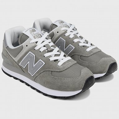 Кроссовки New Balance 574, цвет серый, артикул WL574EVG/B
