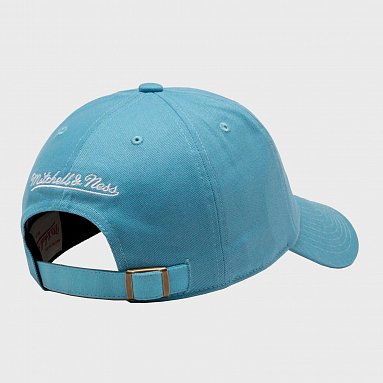 Бейсболка Mitchell & Ness University Of North Carolina Lay Low Strapback, цвет голубой, артикул HD10052-UNCLTBL