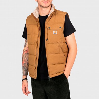 Жилет Carhartt Montana коричневый, артикул 105475-B33