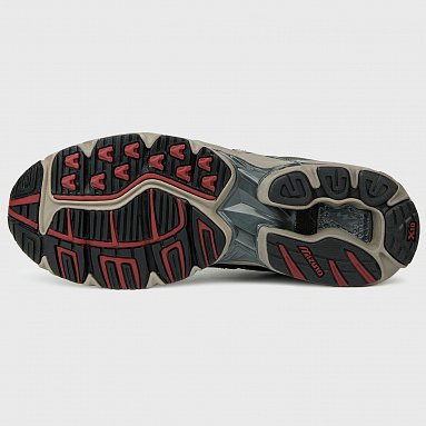 Кроссовки Mizuno Wave Rider 10, цвет бордовый, артикул D1GA2431-12