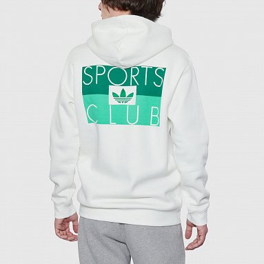 Толстовка adidas Originals Sports Club Hoodie, цвет , артикул HF4918