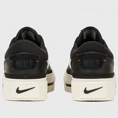 Кроссовки Nike Court Legacy Lift W, цвет черный, артикул DM7590-001