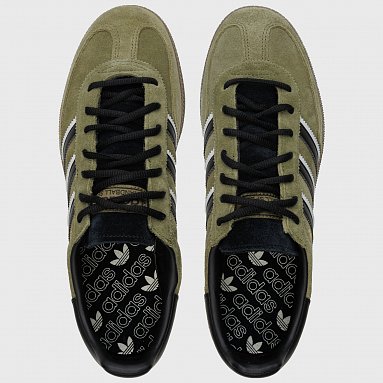 Кроссовки adidas Originals Handball Spezial, цвет зеленый, артикул IG6183