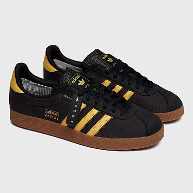 Кроссовки adidas Originals x DCDT Gazelle Gore-tex, цвет черный, артикул IE8480