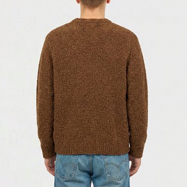 Свитер Edwin Dun Textured Sweater, цвет коричневый, артикул I034134.3FC.67