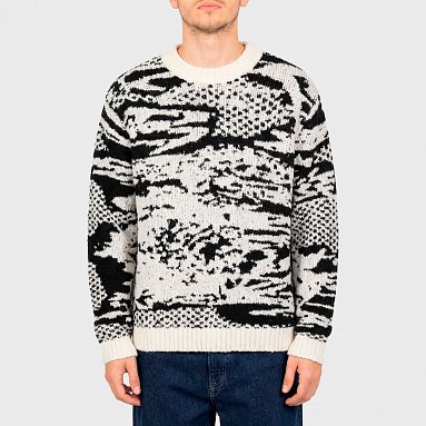 Свитер Edwin Panku Sweater белый, артикул I035726.00A.67