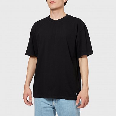 Футболка Edwin Oversize Basic Ts черный, артикул I030214.89.67