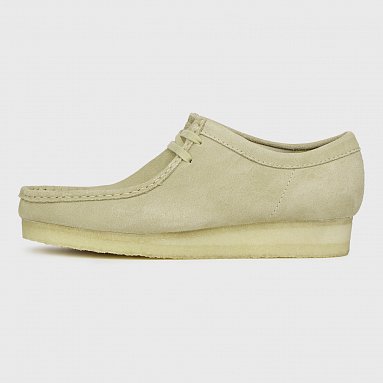 Ботинки Clarks Originals Wallabee бежевый, артикул 26188318