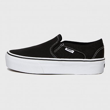Кеды Vans Asher Platform Wmns черный, артикул VA3WMM3SY