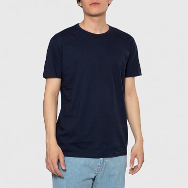 Комплект футболок Edwin Double Pack Ss Tee синий, артикул I024965.NYB.EN 