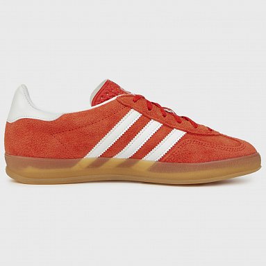 Кроссовки adidas Originals Gazelle Indoor W, цвет красный, артикул HQ8718