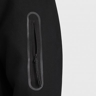 Свитшот Nike Sportswear Tech Fleece Crew, цвет черный, артикул CU4505-010