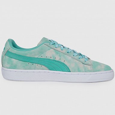 Кеды Puma X Diamond Supply Suede Diamond, цвет бирюзовый, артикул 36939601