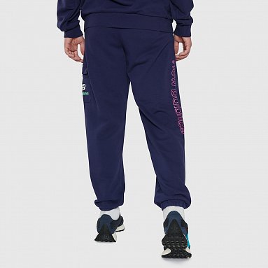 Брюки New Balance Athletics Clash Trousers, цвет , артикул MP13552/NTD