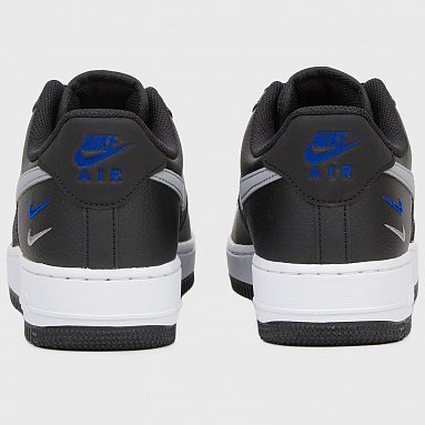 Кроссовки Nike Air Force 1 '07 Triple Swoosh, цвет черный, артикул FD0666-001