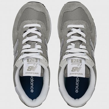 Кроссовки New Balance 574, цвет серый, артикул WL574EVG/B