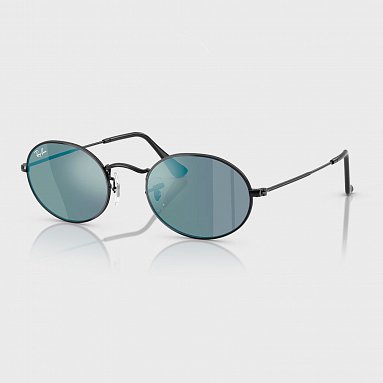 Очки Ray-Ban Oval Metal черный, артикул RB3547-N 002/8O