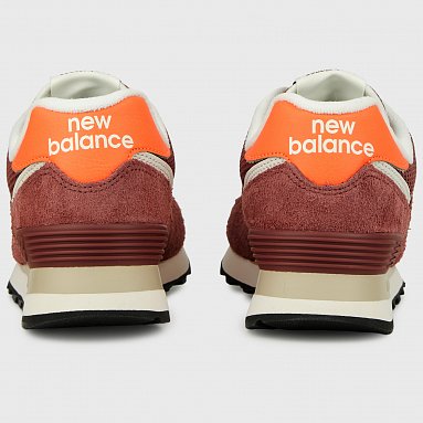Кроссовки New Balance 574, цвет красный, артикул U5747FE/D