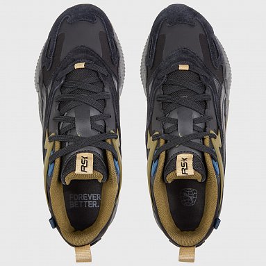 Кроссовки Puma RS-X Efekt Speckle, цвет зеленый, артикул 394791-01