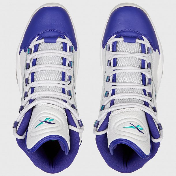 Кроссовки Reebok Question Mid Charlotte Hornets - фото 2