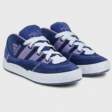 Кроссовки adidas Originals x Mait Steenhoudt Adimatic Mid, цвет фиолетовый, артикул IG8174