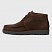 Ботинки Fred Perry Mid Kenney Waxed Suede, цвет коричневый