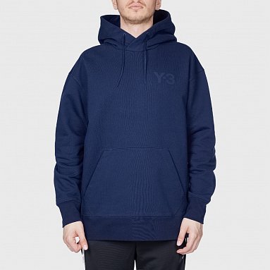 Толстовка Y-3 Classic Chest Logo Hoodie синий, артикул GV4200