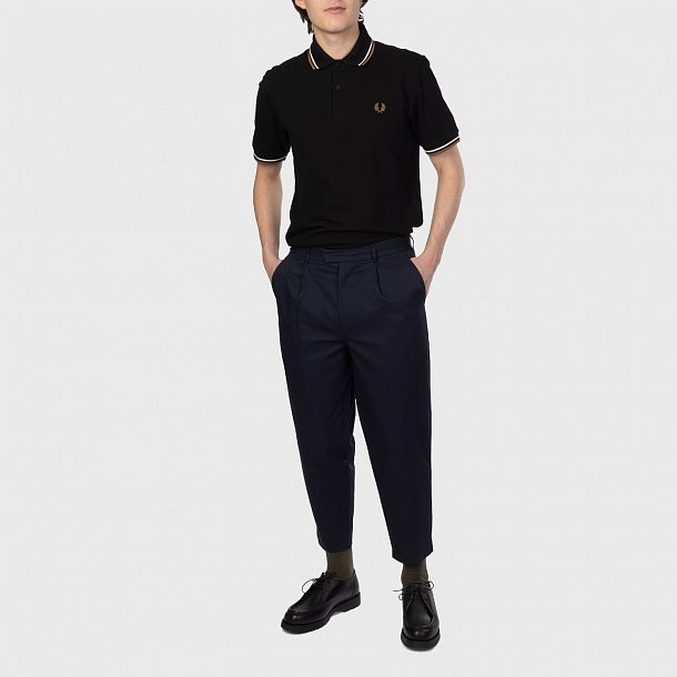 Брюки Fred Perry Cropped Twill Trouser - фото 1