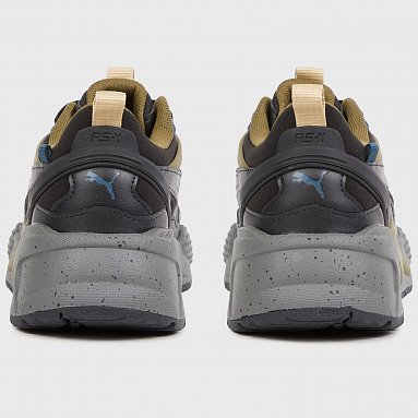 Кроссовки Puma RS-X Efekt Speckle, цвет зеленый, артикул 394791-01