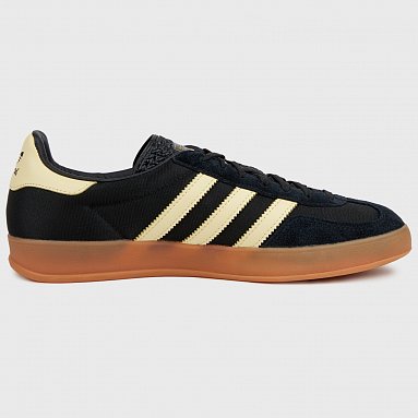 Кроссовки adidas Originals Gazelle Indoor, цвет черный, артикул IG4999
