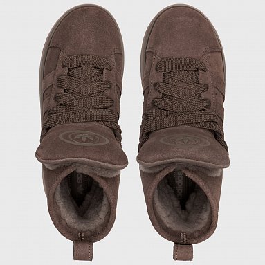 Кроссовки adidas Originals Campus 00s Winter Mid W, цвет коричневый, артикул JR3736