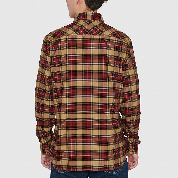Рубашка Fred Perry Tonal Tartan Shirt - фото 1