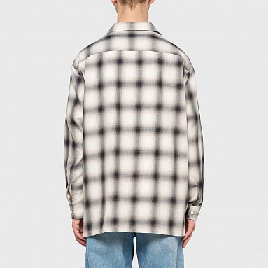 Рубашка Edwin Open Collar Shirt, цвет бежевый, артикул I036713.3ST.67