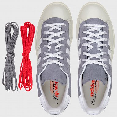 Кроссовки adidas Originals x Cali Thornhill Dewitt Campus 80s, цвет серый, артикул IG3137