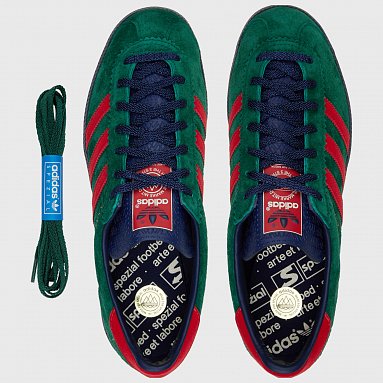 Кроссовки adidas Originals Blackburn Spezial, цвет зеленый, артикул IH2139