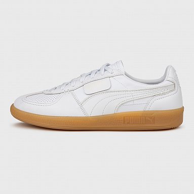 Кроссовки Puma Palermo Leather S&P белый, артикул 398383-01