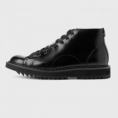 Ботинки Fred Perry Leather Monkey Boot x George Cox черный, артикул SB3401-102